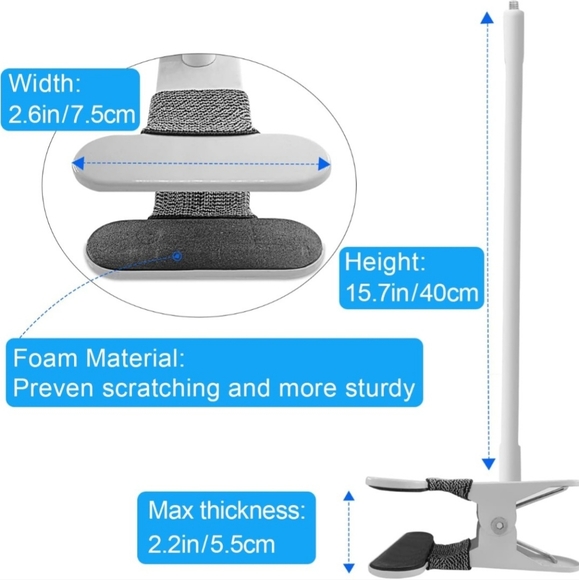 Baby Monitor Mount, Compatible with Owlet Cam/Duo & Other Cameras, 15.7in Flexib - Picture 4 of 12